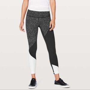 lululemon athletica Black and White Leggings